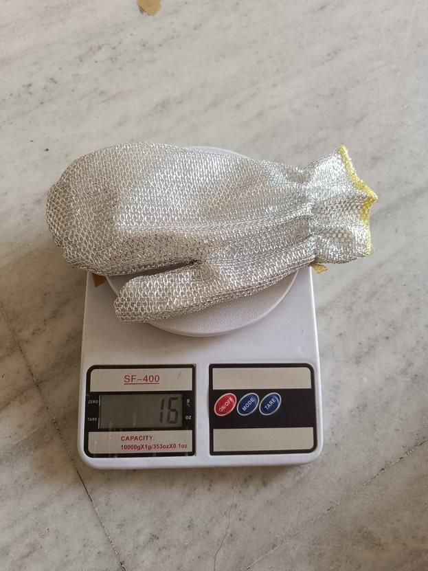 Wire Dishwashing Gloves (Pack of 2)